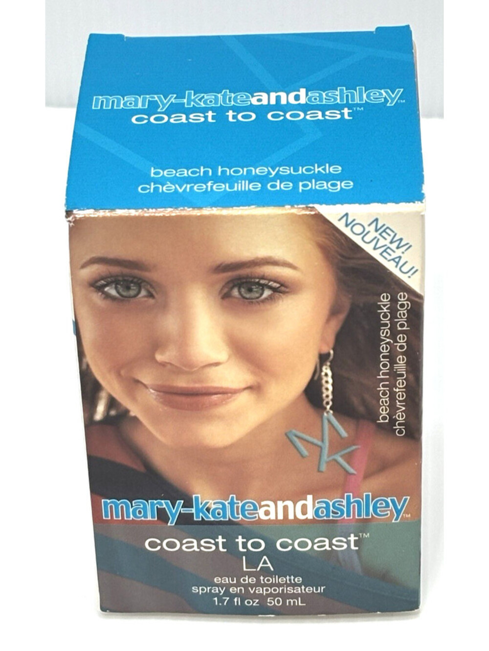 Mary-Kate Ashley Coast to Coast LA Beach Honeysuckle EDT 1.7oz/50ml Spray NEW